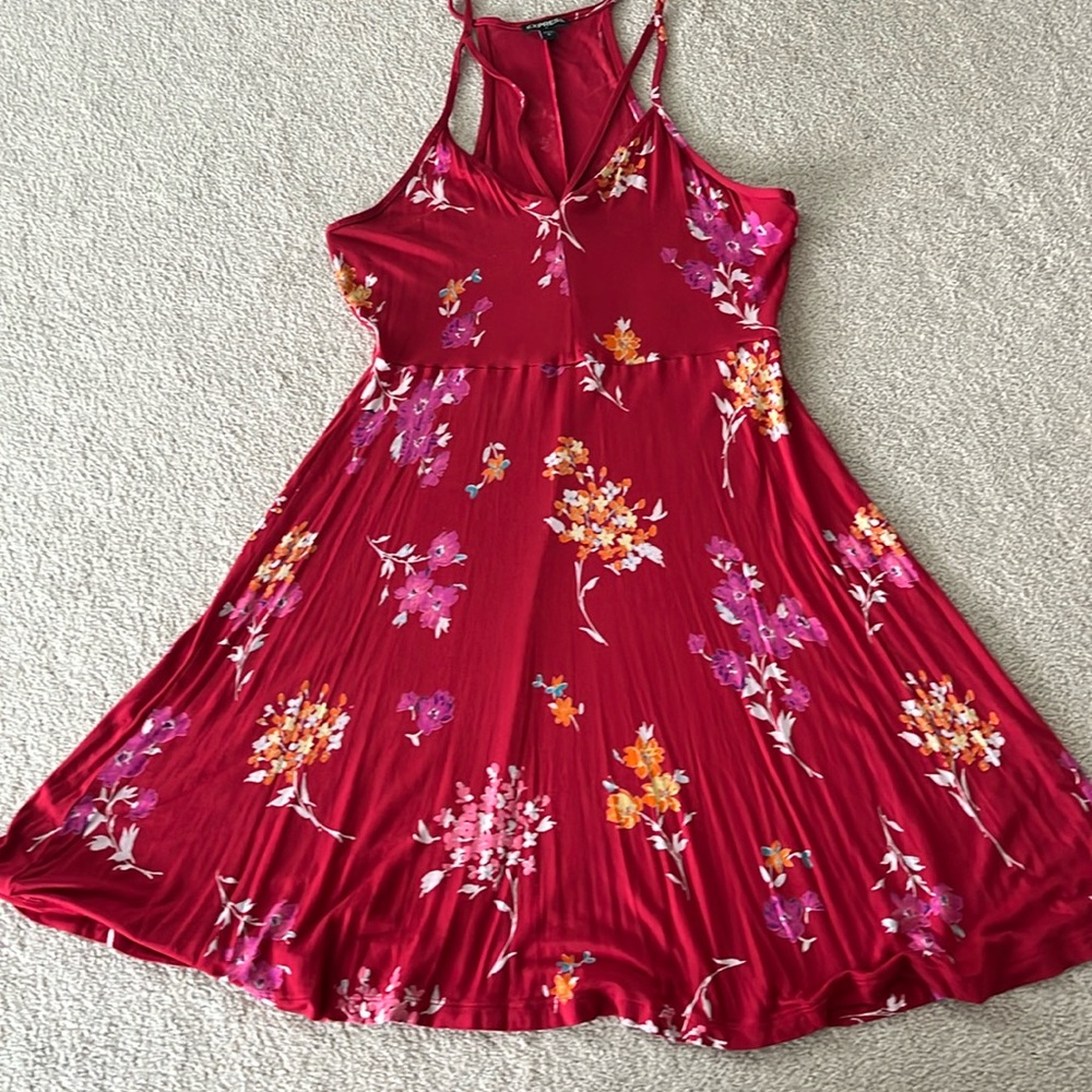 Express floral dress size S